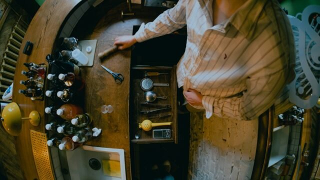 Bar shelves