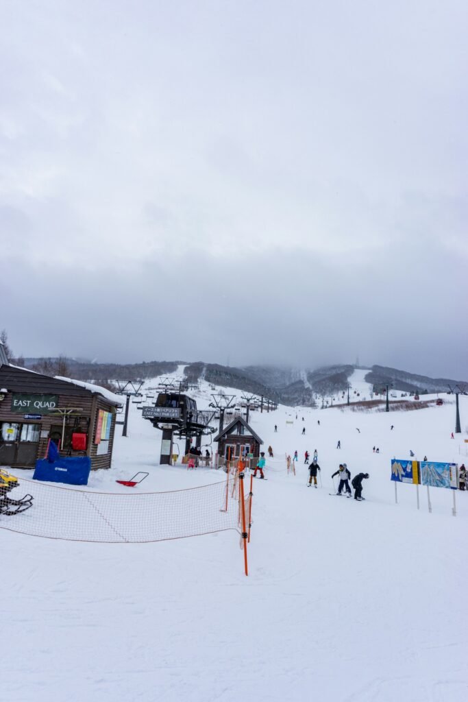 People on a snowy slope