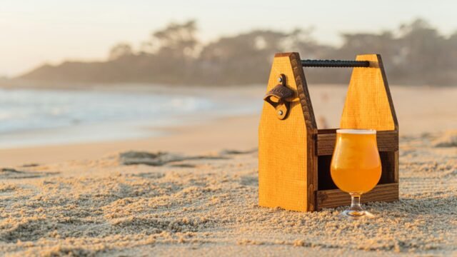 Drink on the beach